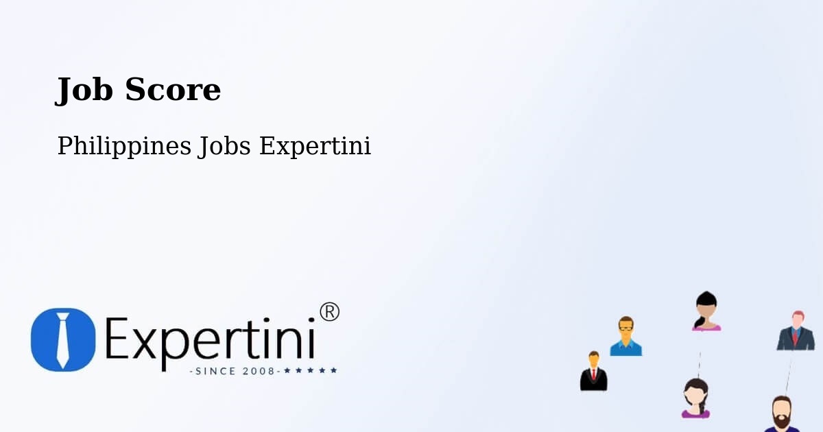 Job Score - Philippines Jobs Expertini