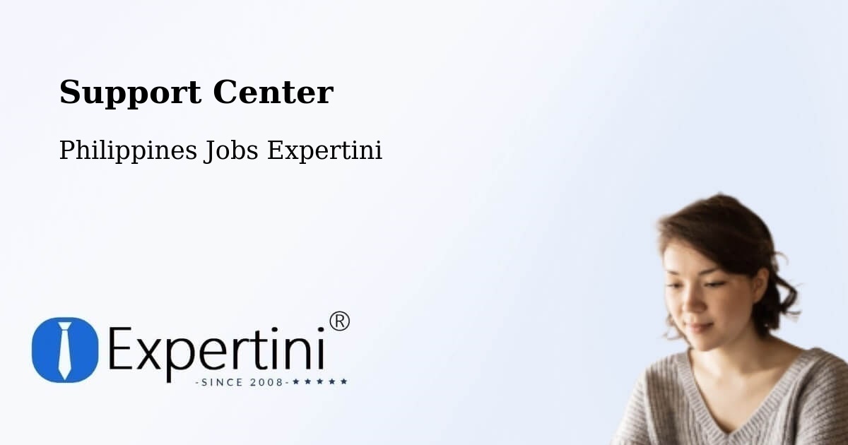 Support Center - Philippines Jobs Expertini