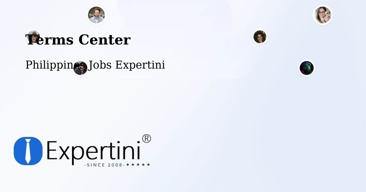 Terms Center - Philippines Jobs Expertini